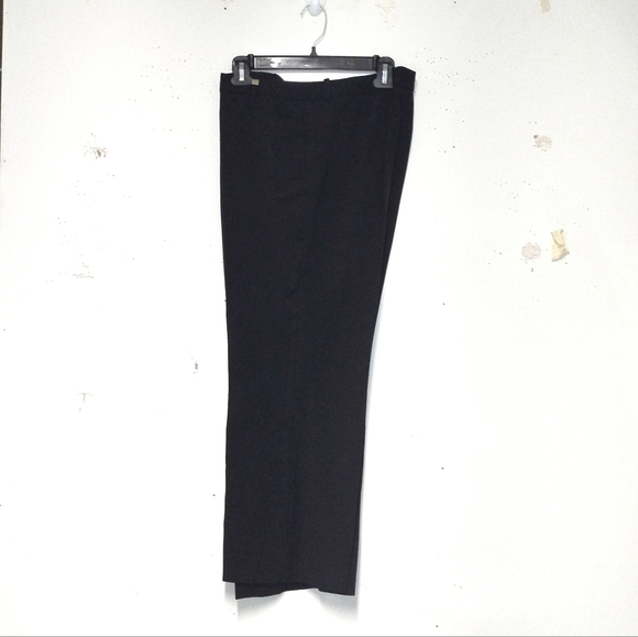 Calvin Klein pants black zipper front mid rise Size: 12 - Picture 2 of 6